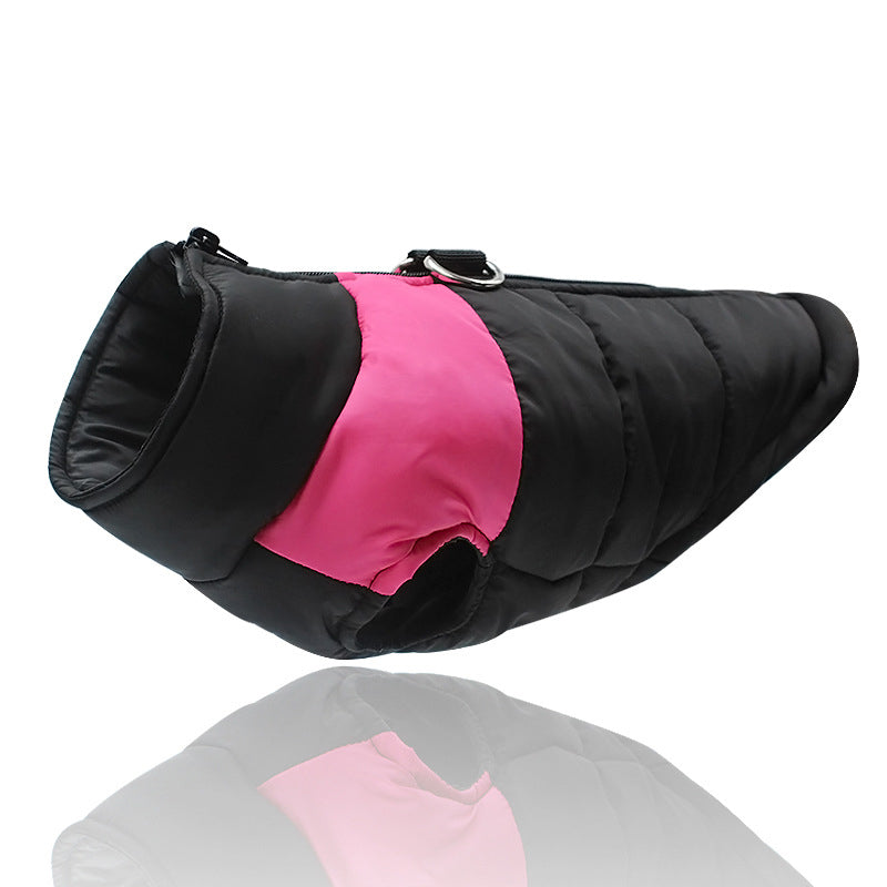 HKM-7738685 Cotton Casual Dog Clothes with Traction Rope in Various Colors and Sizes
