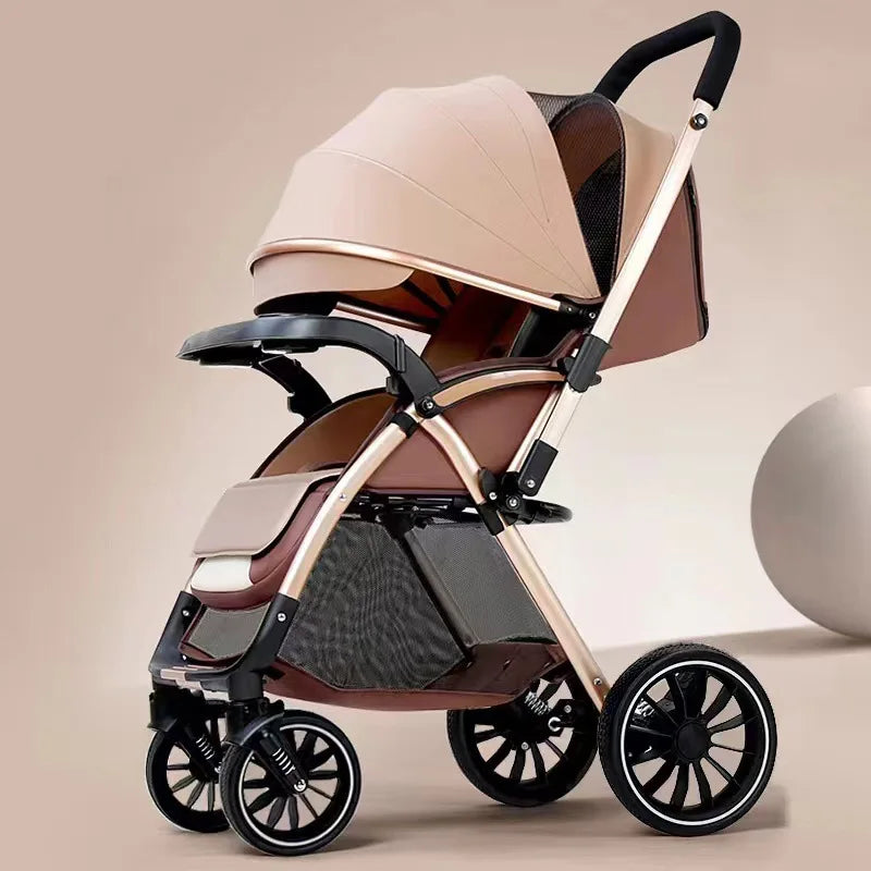 HKM-773907 2 in 1 Multifunctional Baby Stroller and Wagon with Car Seat Attachment