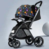 HKM-773907 2 in 1 Multifunctional Baby Stroller and Wagon with Car Seat Attachment