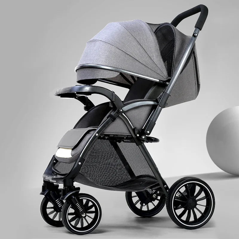 HKM-773907 2 in 1 Multifunctional Baby Stroller and Wagon with Car Seat Attachment