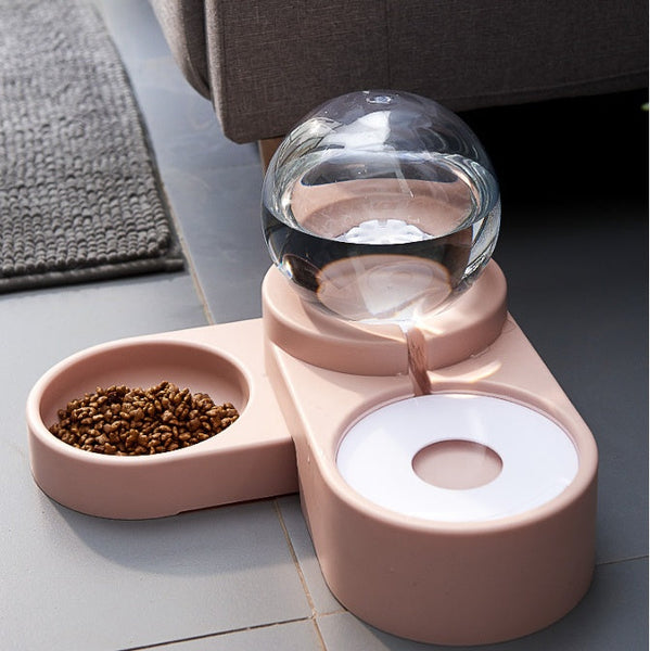 HKM-7740093 Automatic Pet Water Bowl with 1.8L Capacity - Durable PET/HIPS Design