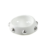 HKM-7740221 Hedgehog Design High-Temperature Resistant Dog and Cat Food Bowl - Antiskid, Inclined Structure, 500ml & 160ml Options