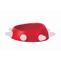 HKM-7740221 Hedgehog Design High-Temperature Resistant Dog and Cat Food Bowl - Antiskid, Inclined Structure, 500ml & 160ml Options