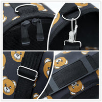HKM-7740477 Cartoon Diagonal Pet Carrier Bag in Oxford Material - Sizes S, M, L Available