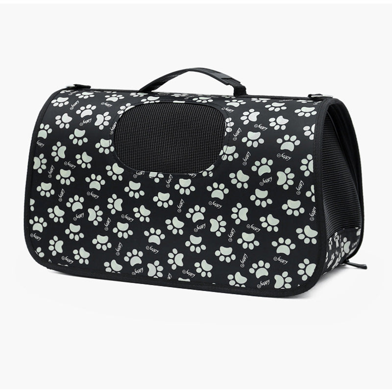 HKM-7740477 Cartoon Diagonal Pet Carrier Bag in Oxford Material - Sizes S, M, L Available
