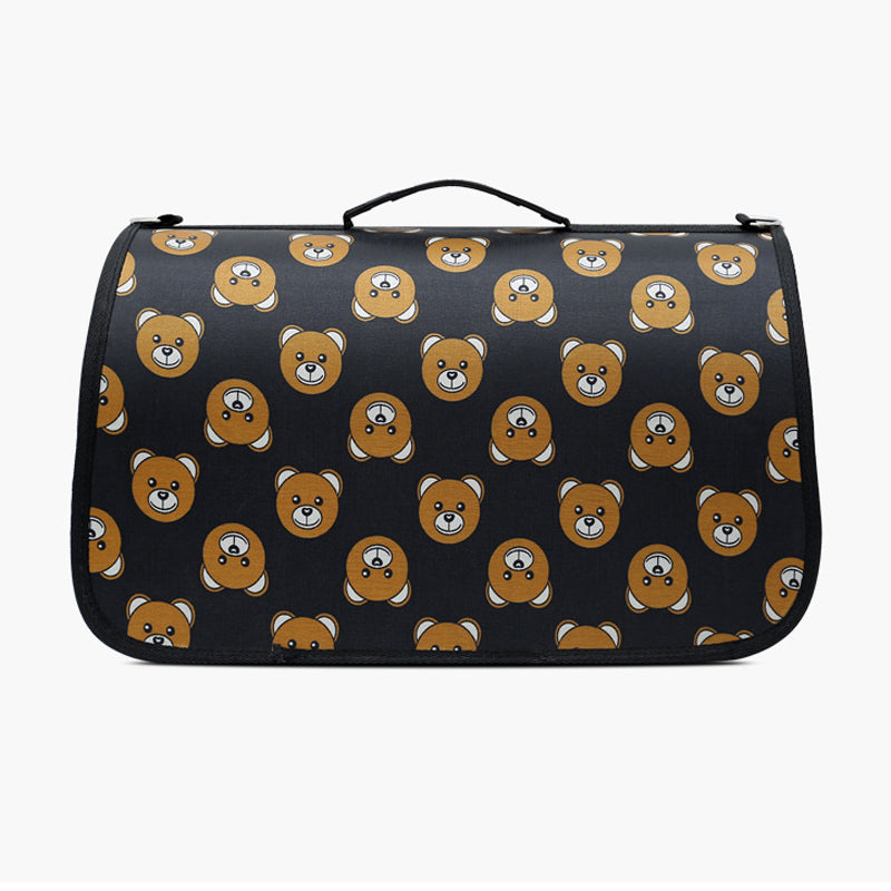 HKM-7740477 Cartoon Diagonal Pet Carrier Bag in Oxford Material - Sizes S, M, L Available
