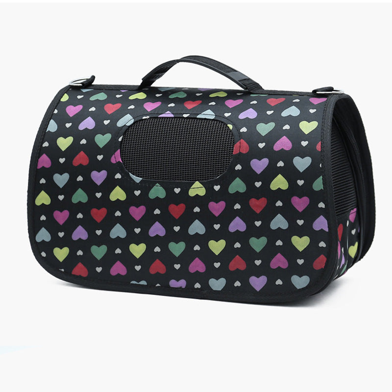 HKM-7740477 Cartoon Diagonal Pet Carrier Bag in Oxford Material - Sizes S, M, L Available