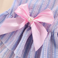 HKM-7740605 Vertical Striped Pet Skirt in Multiple Colors for Cats and Dogs