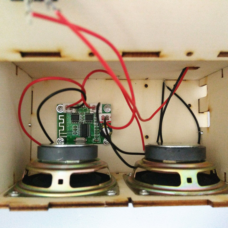 HKM-774355 DIY Bluetooth Speaker Kit for Self-Assembly with Clear Instructions and Stable Performance