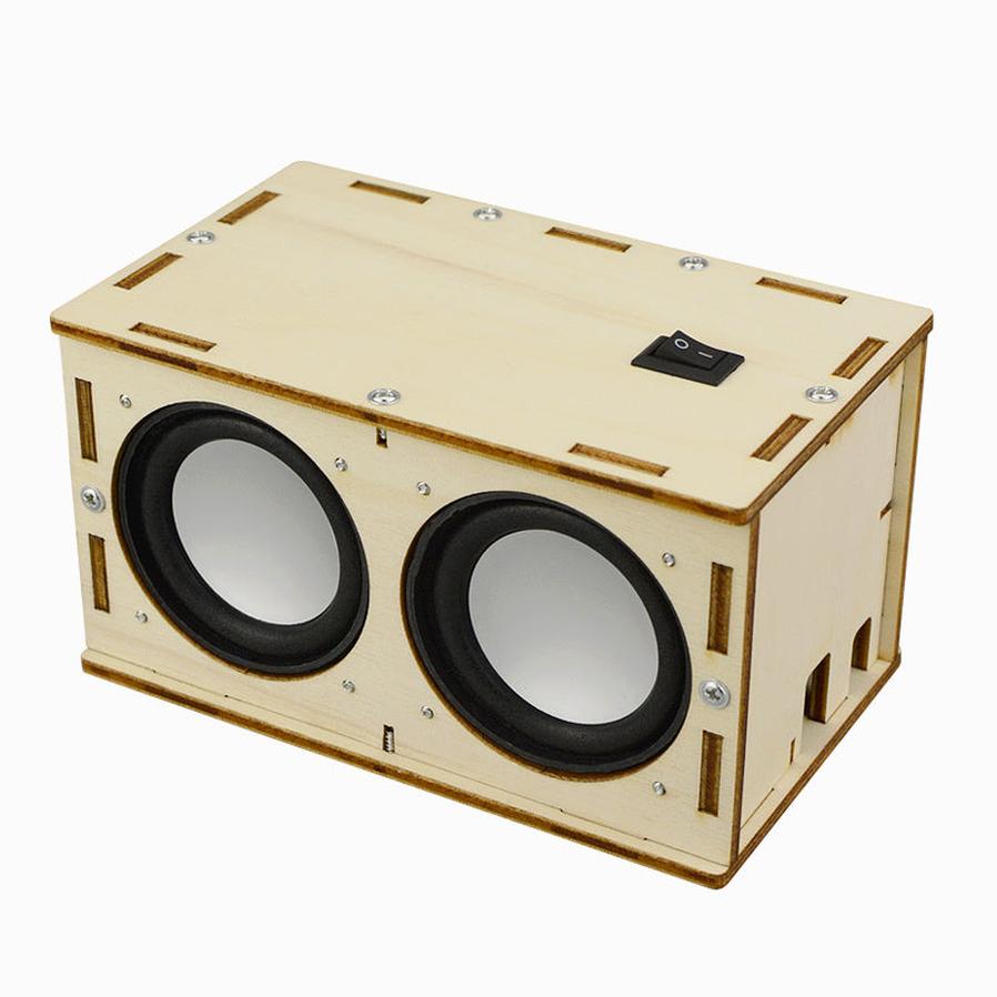 HKM-774355 DIY Bluetooth Speaker Kit for Self-Assembly with Clear Instructions and Stable Performance