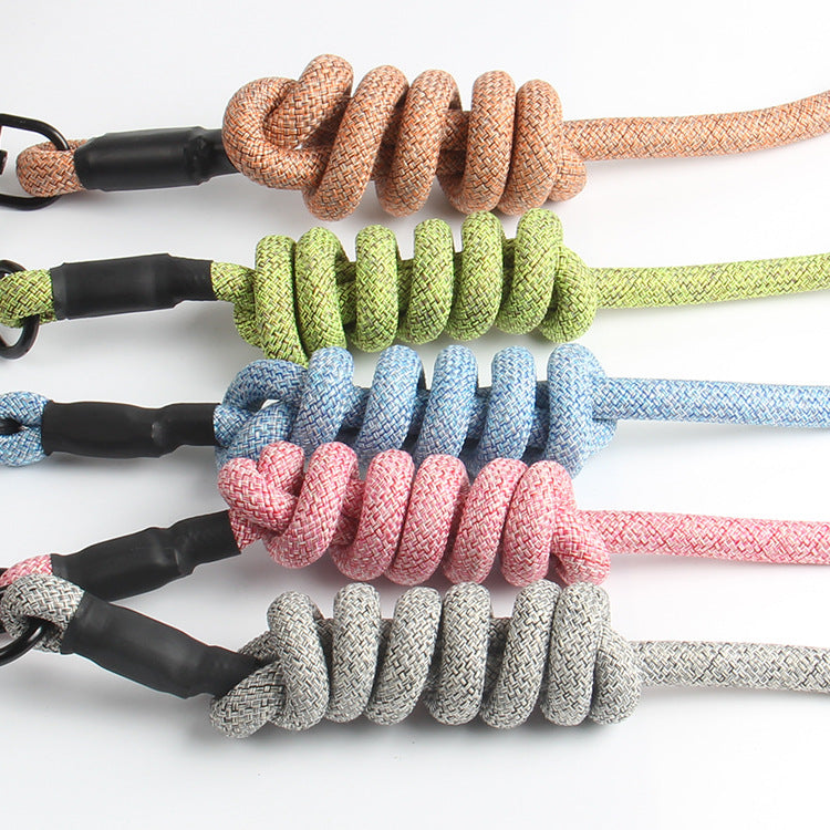 HKM-7743805 Nylon Pet Chest Traction Rope with Comfortable Handle and Metal Buckle