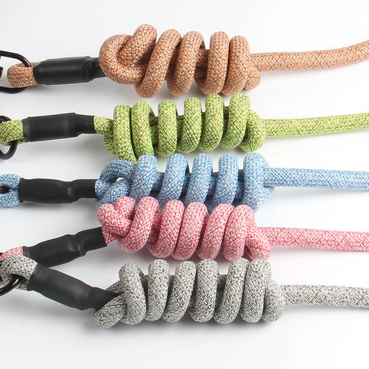 HKM-7743805 Nylon Pet Chest Traction Rope with Comfortable Handle and Metal Buckle