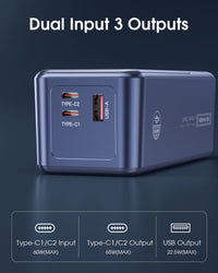 HKM-774419 65W Single-Port USB-C Power Bank for Notebook Charging