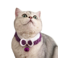 HKM-774419 Pet Cat and Small Dog Bow Tie Collar - Gender-Neutral Pet Accessory