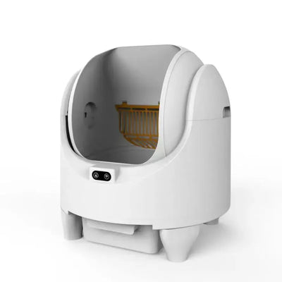 HKM-774483 Smart Self-Cleaning Cat Litter Box with WiFi Control and Low Noise Odour Protection