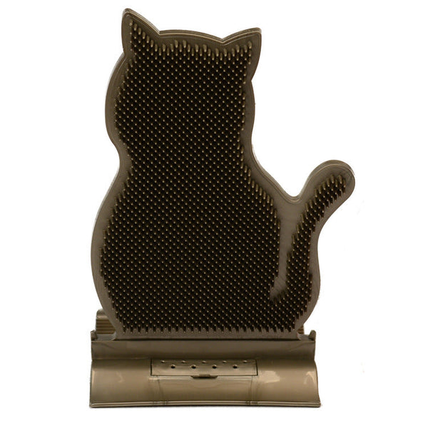 HKM-7745597 Cat Hair Removal and Massage Brush in Brown, Blue, and Pink - PE Material, 29cm x 21cm