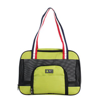 HKM-7746237 Foldable Breathable Pet Cat and Dog Travel Backpack - Oxford Shoulder Bag for Small Animals (Up to 13 kg)
