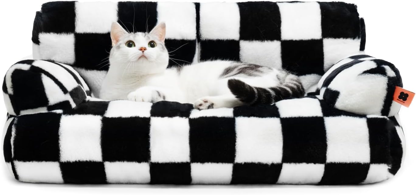 HKM-7747261 Washable Non-Slip Couch Bed for Cats and Small Dogs