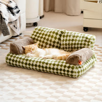 HKM-7747261 Washable Non-Slip Couch Bed for Cats and Small Dogs