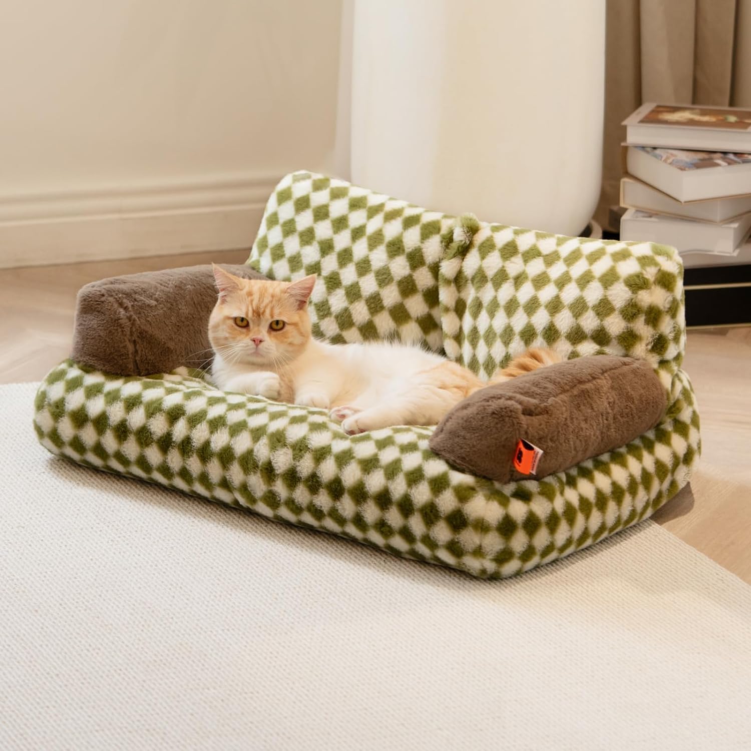HKM-7747261 Washable Non-Slip Couch Bed for Cats and Small Dogs