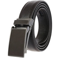 HKM-774739 Men's Leather Belt with Automatic Buckle – Model LY33-0222-5