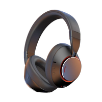 HKM-774867 Wireless Gaming Headset with ANC Noise Reduction and LED Studio Design