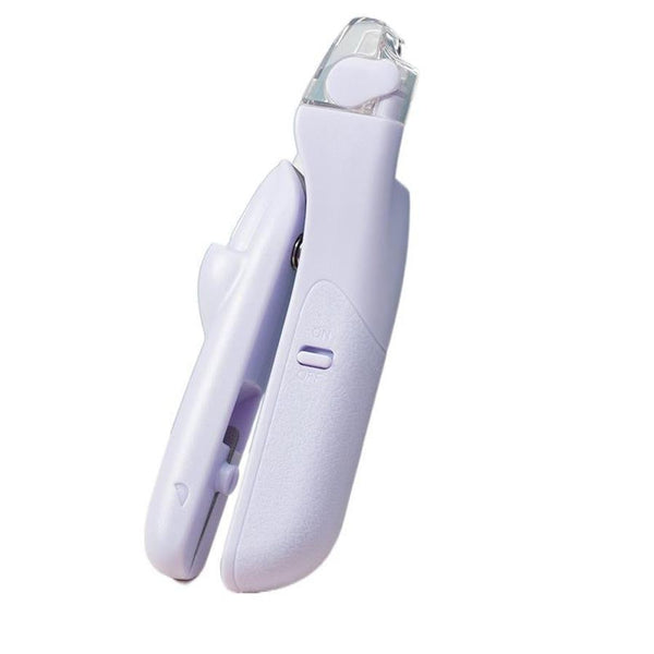 HKM-774931 Stainless Steel Cat and Dog Nail Clippers with LED Light - Ergonomic ABS Handle, Battery Operated