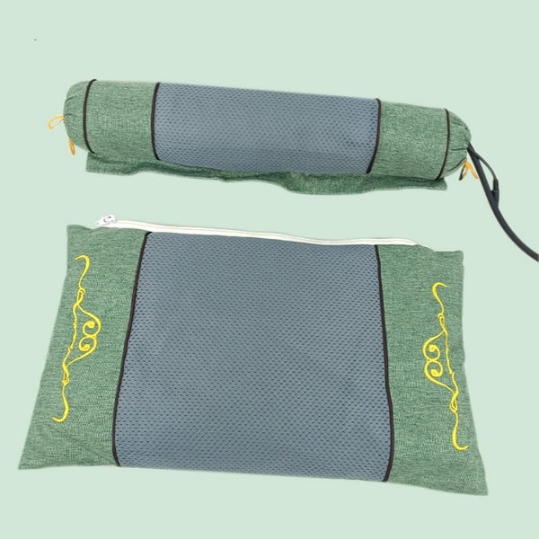 HKM-774995 Detachable Inflatable Electric Heating Pillow for Health Massage