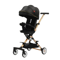 HKM-775059 Lightweight Folding Baby Carrier Push Chair with 360° Seat Rotation and Dining Plate