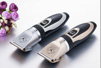 HKM-7751357 Professional Rechargeable Dog & Cat Grooming Clippers with Titanium Ceramic Blade