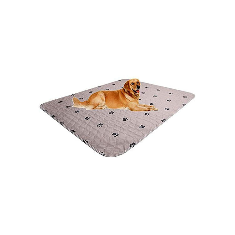 HKM-7751613 Non-slip Pet Cushion with Dog Paw Print - Available in Multiple Sizes
