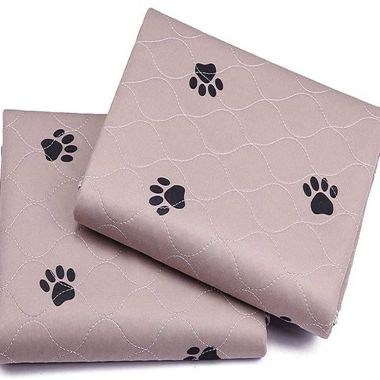 HKM-7751613 Non-slip Pet Cushion with Dog Paw Print - Available in Multiple Sizes