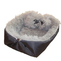 HKM-7753789 Cozy Foldable Plush Pet Bed Mat for Dogs and Cats ¨C Warm Fleece Cushion Ideal for Winter Comfort