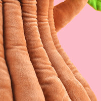 HKM-7755581 Cute Tree-Shaped Cotton Cat Nest in Coffee Color, 45x45x20cm (S) & 55x55x30cm (M)