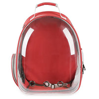 HKM-7757757 Pet Carrier Backpack with Transparent Design and Ventilation for Cats and Dogs