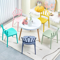 HKM-775891 Tiffany Style Plastic Children's Birthday Party Chairs in Various Colours