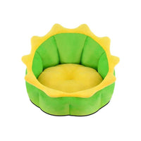 HKM-7759549 Cozy Dinosaur-Themed Soft Pet Nest Bed for Small, Medium, and Large Dogs