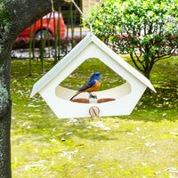 HKM-775955 Simple Iron Bird Nest for Outdoor Courtyard Decoration - Anti-Rain Design