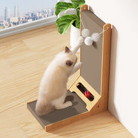HKM-7761469 Vertical Cat Scratch Board with Catnip - Durable Corrugated Paper Design, Two Size Options