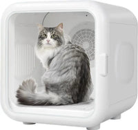 HKM-776275 Automatic Pet Dryer Box with Temperature Control for Cats and Dogs, Ultra Quiet Design, Timer Function, Eco-Friendly Materials