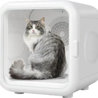 HKM-776275 Automatic Pet Dryer Box with Temperature Control for Cats and Dogs, Ultra Quiet Design, Timer Function, Eco-Friendly Materials