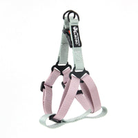 HKM-7763901 Adjustable Nylon Dog Harness with Holding Rope - Multiple Color Options