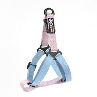 HKM-7763901 Adjustable Nylon Dog Harness with Holding Rope - Multiple Color Options