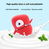 HKM-7767613 Vocalization Bite Molar Dog Toy in Assorted Monster Designs - Durable Latex for Chewing Fun