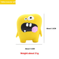 HKM-7767613 Vocalization Bite Molar Dog Toy in Assorted Monster Designs - Durable Latex for Chewing Fun