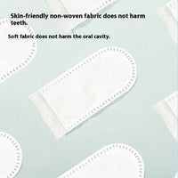 HKM-7769661 Pet Dental Finger Cots for Cats and Dogs - 50 Pack, Non-Woven Fabric Oral Care Solution