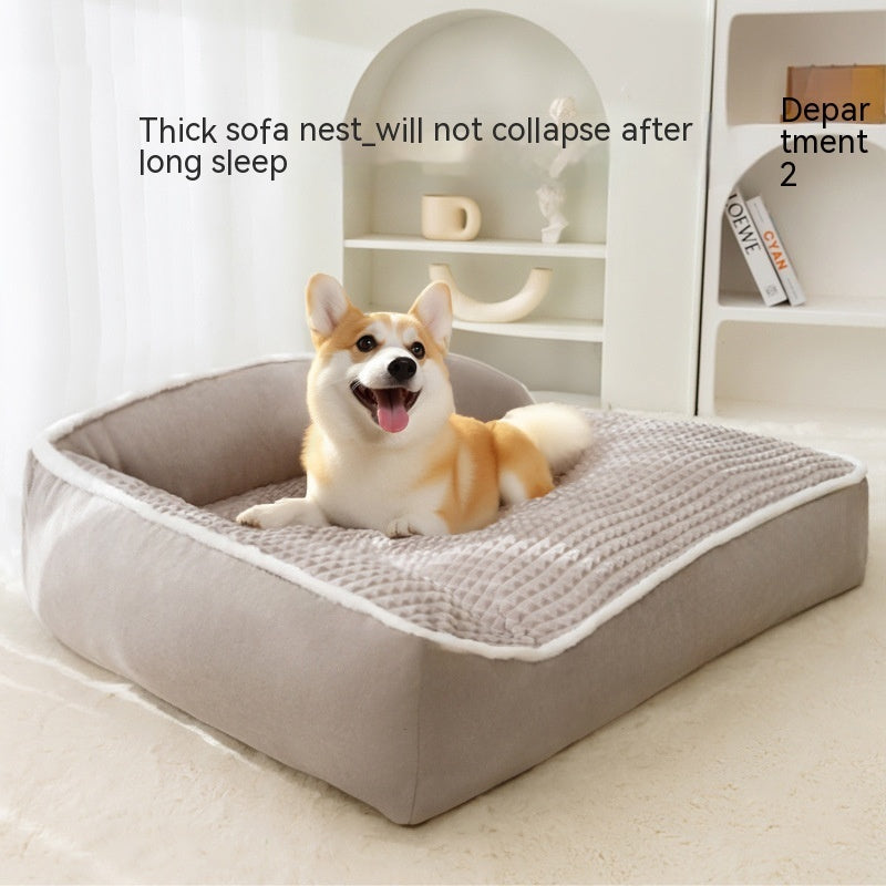 HKM-7771069 Waterproof Washable Non-Stick Kennel for Small to Medium Dogs