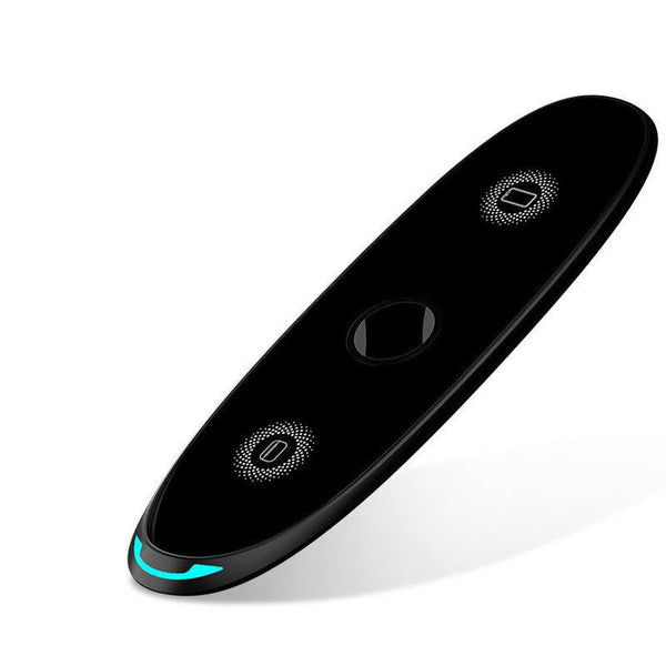 HKM-777235 Three-in-One Wireless Charger for Phones, Watches, and Headsets - Model KL-O152