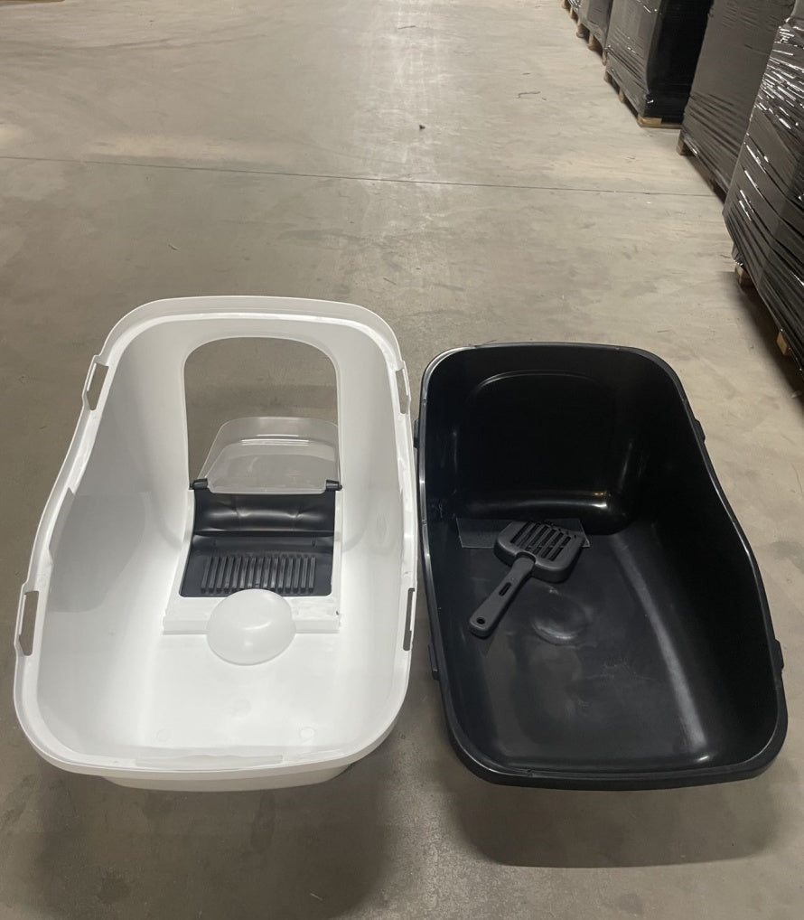 HKM-7772477 Cat Toilet – Innovative Litter Box for Easy Clean-Up and Odor Control
