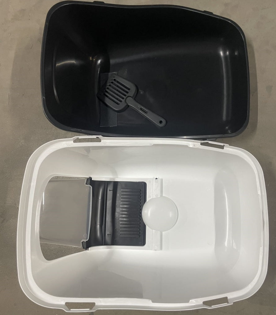 HKM-7772477 Cat Toilet – Innovative Litter Box for Easy Clean-Up and Odor Control
